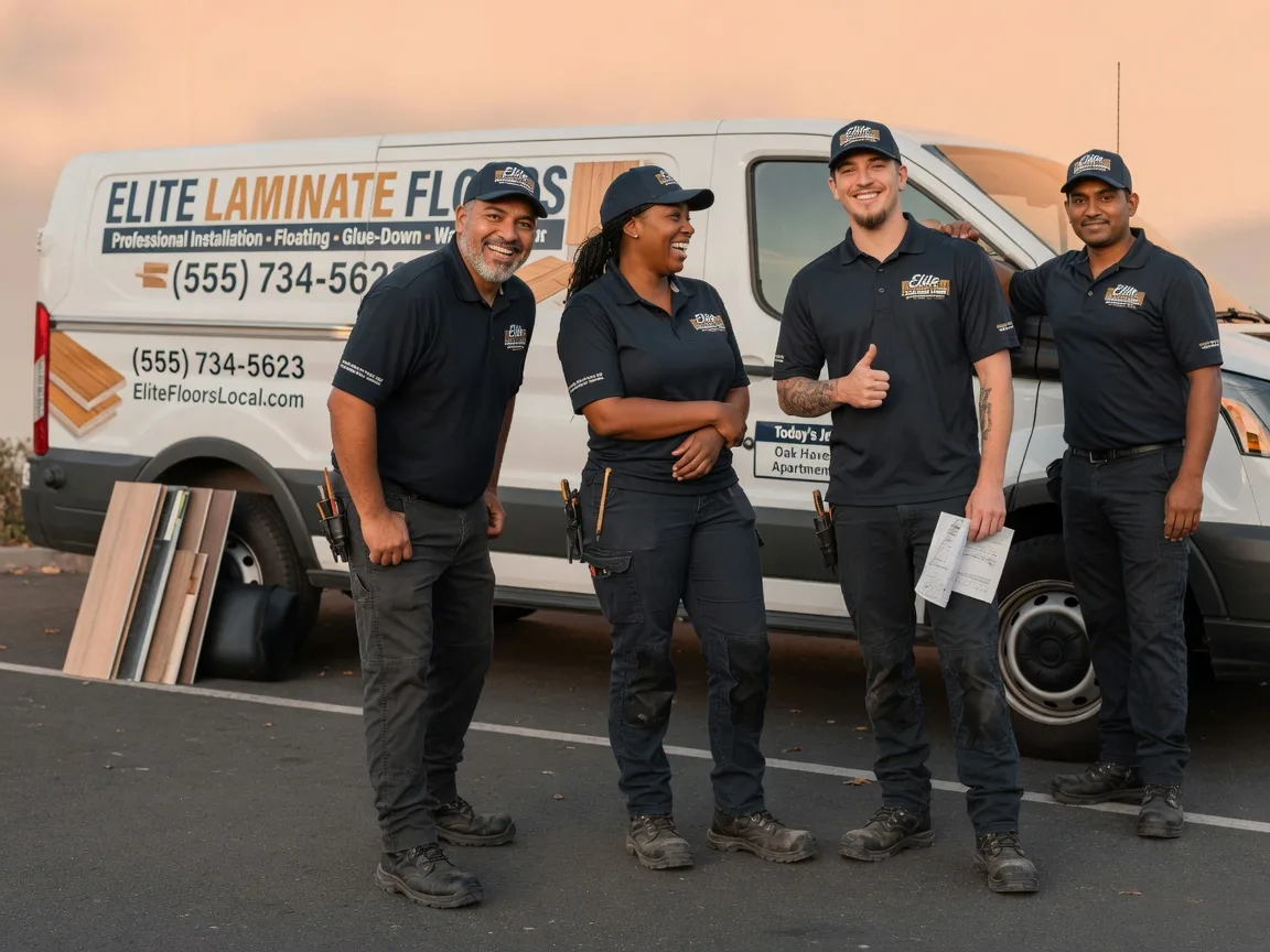 Laminate flooring installation company in Blue Rock, OH